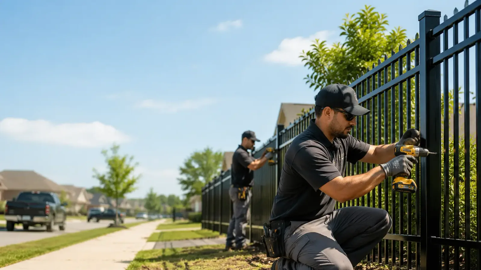 Metal Fence Installation in Martin, SC